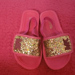 Glitter Michael Kors Slides